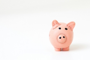 A piggy bank A piggy bank